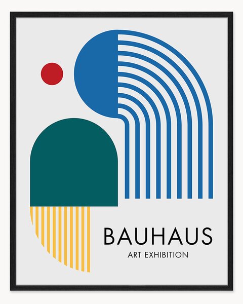 Stampa digitale incorniciata Bauhaus Art Exhibition