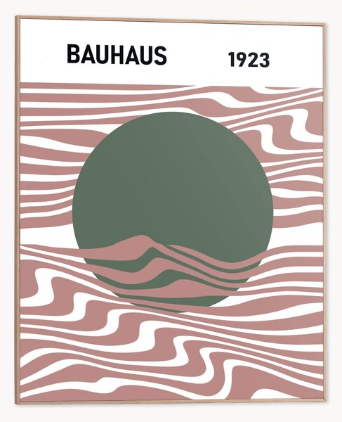 Stampa digitale incorniciata Bauhaus