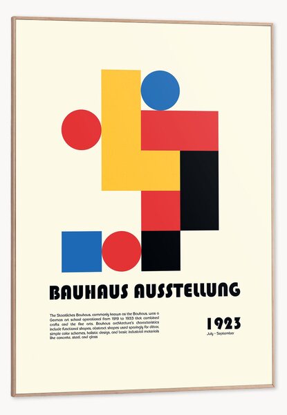 Stampa digitale incorniciata Bauhaus