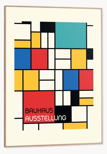 Stampa digitale incorniciata Bauhaus