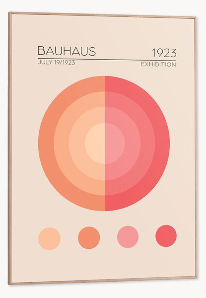 Stampa digitale incorniciata Bauhaus