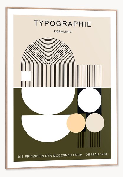 Stampa digitale incorniciata The New Typography Form and Function
