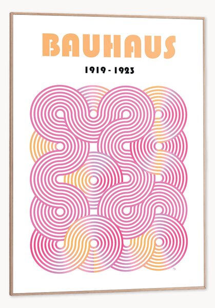 Stampa digitale incorniciata Bauhaus