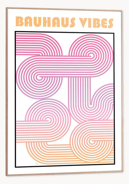 Stampa digitale incorniciata Bauhaus