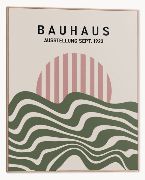 Stampa digitale incorniciata Bauhaus