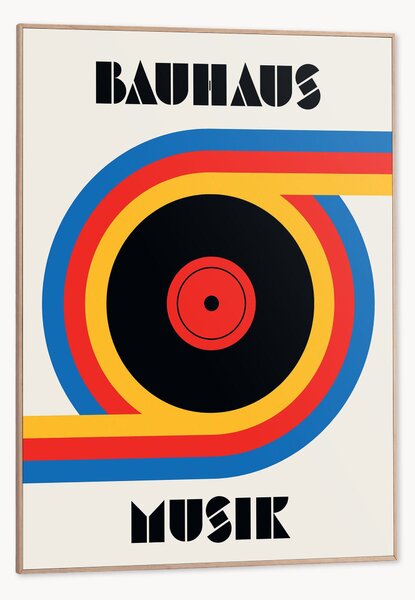 Stampa digitale incorniciata Bauhaus