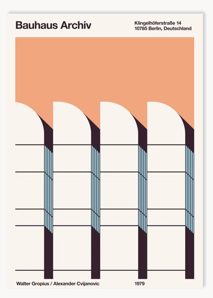 Poster Bauhaus Archiv