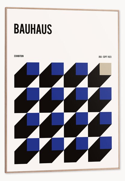 Stampa digitale incorniciata Bauhaus