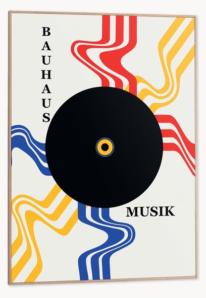 Stampa digitale incorniciata Bauhaus