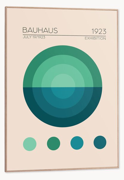 Stampa digitale incorniciata Bauhaus