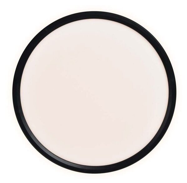 Plafoniera Nordlux, Liva Smart, dimmerabile, Nero, Soggiorno, Plastica