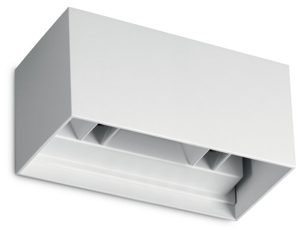 Applique Esterno Atom LED 25W Luce Calda 3000K Bianca IP54 Ideal Lux