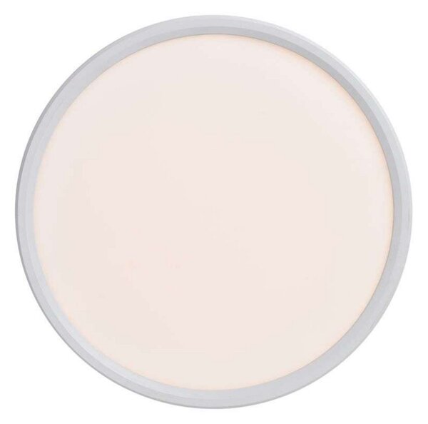 Plafoniera Nordlux, Liva Smart, dimmerabile, Bianco, Soggiorno, Plastica