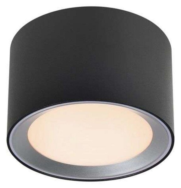 Plafoniera Nordlux, Landon Smart, dimmerabile, Nero, Soggiorno, Metallo