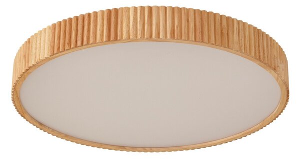 Plafoniera Lindby, Velua, dimmerabile, Legno, Soggiorno, Legno, Moderno