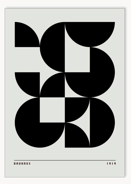 Poster Circles of Bauhaus