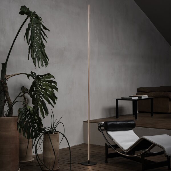 Lampada Da Terra Blade LED 15W Luce Calda 3000K Bianco Ideal Lux