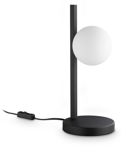 Lampada Da Tavolo Binomio G9 Dimmerabile Finitura Nero 4W Ideal Lux