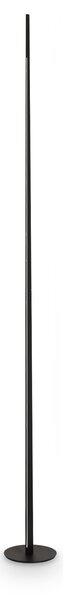 Lampada Da Terra Blade Luce Calda 15W Nero Dimmerabile Ideal Lux