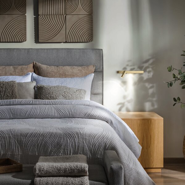 Applique Bonne Nuit 2 Luci LED 6.5W Luce Calda Ottone Ideal Lux
