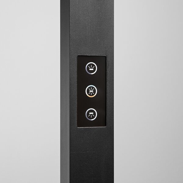 Lampada Da Terra Collezione COMFORT-2 LED 76W Luce Calda Nero Ideal Lux