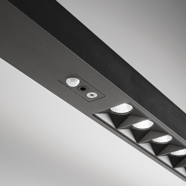 Lampada Da Terra Collezione COMFORT-2 LED 76W Luce Calda Nero Ideal Lux