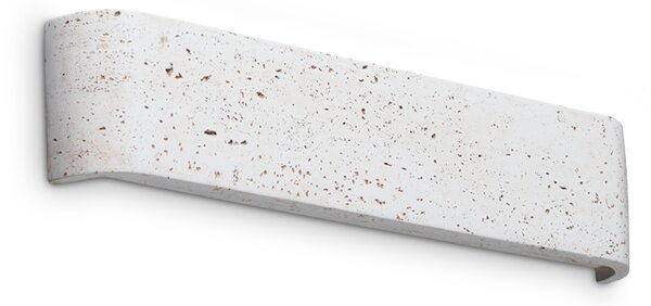 Applique Delta LED 14W luce naturale cemento Ideal Lux
