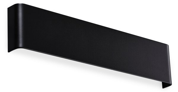 Applique Delta LED 14W Luce Calda 3000K Finitura Nera Ideal Lux
