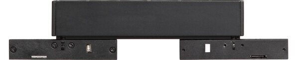 Faretto Deva Led Integrato 5W Luce Calda 3000K Nero Ideal Lux