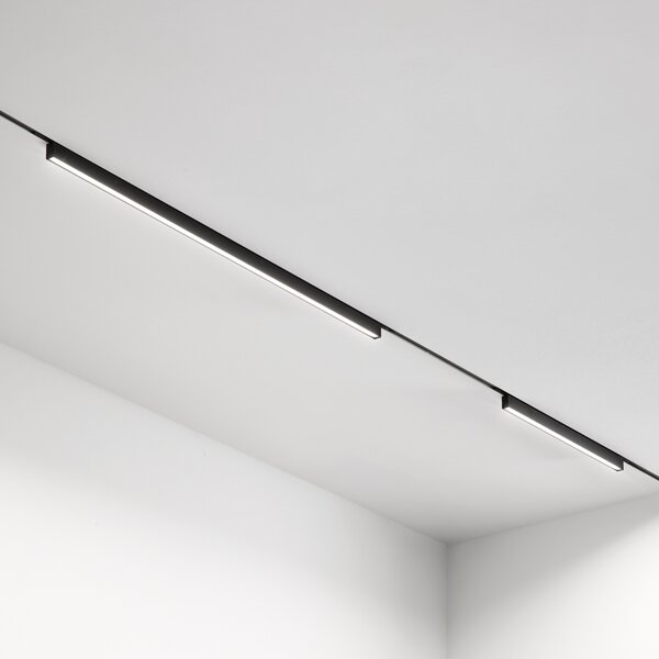 Lampadario Deva LED 6W Luce Calda 3000K Nero Ideal Lux
