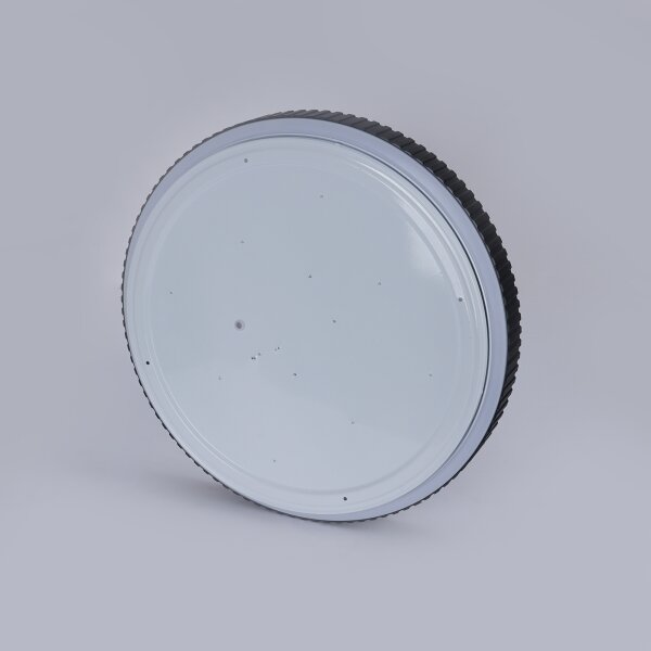 Brilagi - Plafoniera LED dimmerabile CORVO LED/72W/230V 3000-6000K nero diam. 50 cm + telecomando