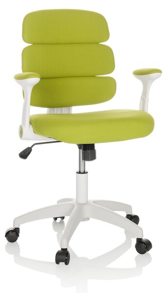 Hjh OFFICE sedia girevole per bambini KID ERGOLINO W sedia da scrivania per bambini regolabile in altezza con braccioli in tessuto