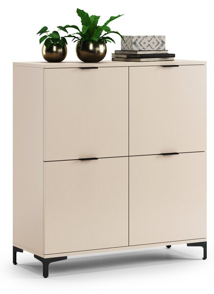 Comò LANA K-100 Beige (Champagne) - MOBILE A 4 ANTE