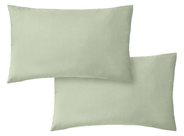Federe per cuscino in set in percalle di cotone 2 pz 50x75 cm Cotton Percale – Bianca