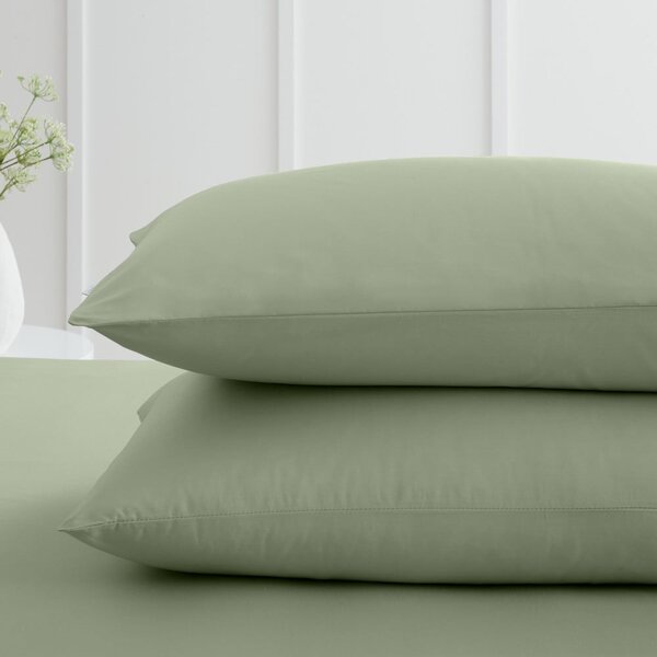 Federe per cuscino in set in percalle di cotone 2 pz 50x75 cm Cotton Percale – Bianca