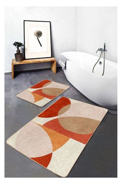 Set di tappetini per il bagno in velluto 2 pz 60x100 cm – Mila Home