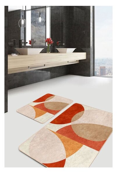 Set di tappetini per il bagno in velluto 2 pz 60x100 cm – Mila Home