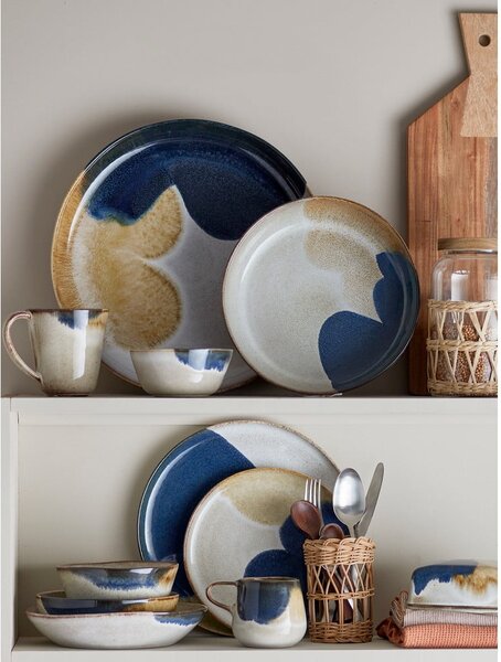 Set da pranzo in pietra 12 pz Jules – Bloomingville
