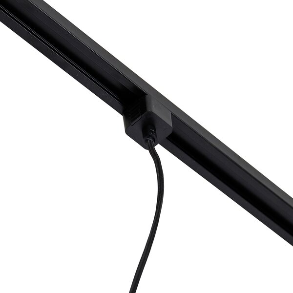 Lampada a sospensione con sospensione a binario oro - Iconic Cavalux