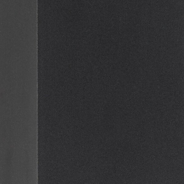 Applique Moderna Stirling Alluminio Nero Vetro Argento Led 6,58W 4000K