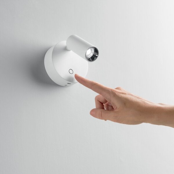 Ideal Lux - Faretto da parete LED dimmerabile ELF LED/3W/230V CRI 95 bianco