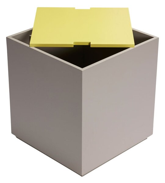 Cassapanca in legno di frassino giallo-grigio 40x45 cm Vault - Hübsch