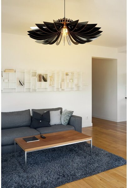 Lampadario nero ø 68 cm – Opviq lights