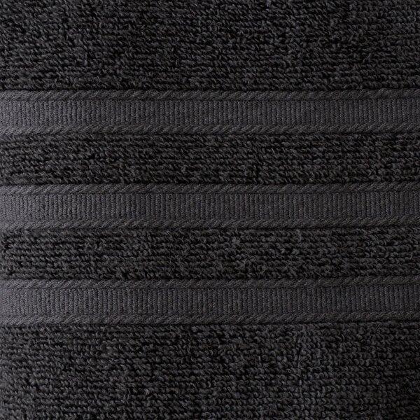 Asciugamano tipo terry grigio scuro in cotone 50x85 cm Zero Twist – Catherine Lansfield