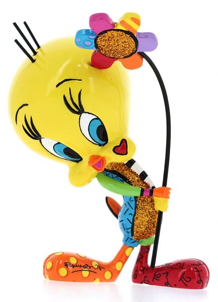 ENESCO BRITTO TWITTY WHITH FLOWERS ART. 4058184