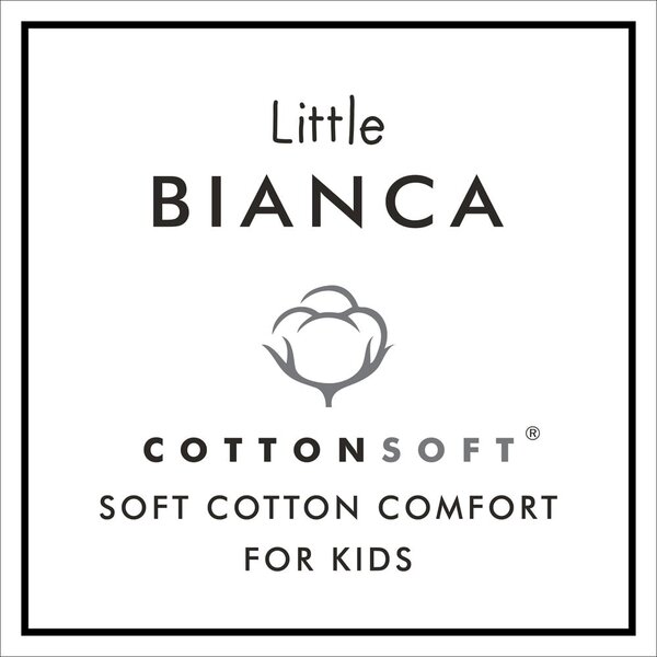 Lenzuolo con angoli per bambini bianco in cotone per letto singolo 90x190 cm Zoo Animals – Bianca