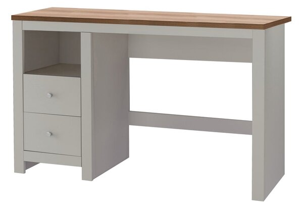 Scrivania con piano effetto rovere 50x120 cm Emerald - Støraa