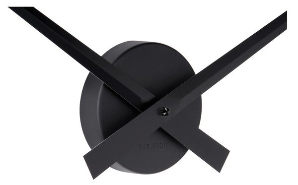 Orologio da parete nero Little Big Time - Karlsson