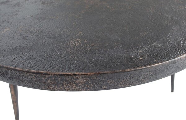 Tavolino nero , ø 76 cm Bounds - BePureHome