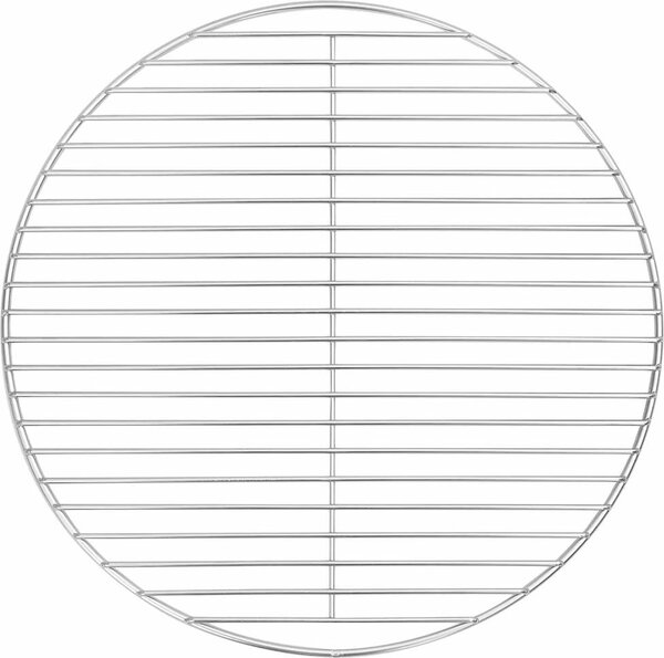 Griglia per barbecue Argento 43 x 43 cm Acciaio inossidabile